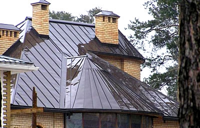 Seam roof